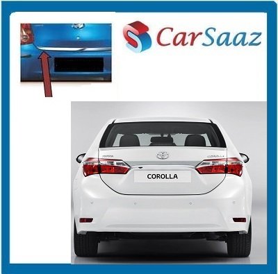 Carsaaz Dicky Chrome/Garnish for Toyota Corolla Altis : Amazon.in